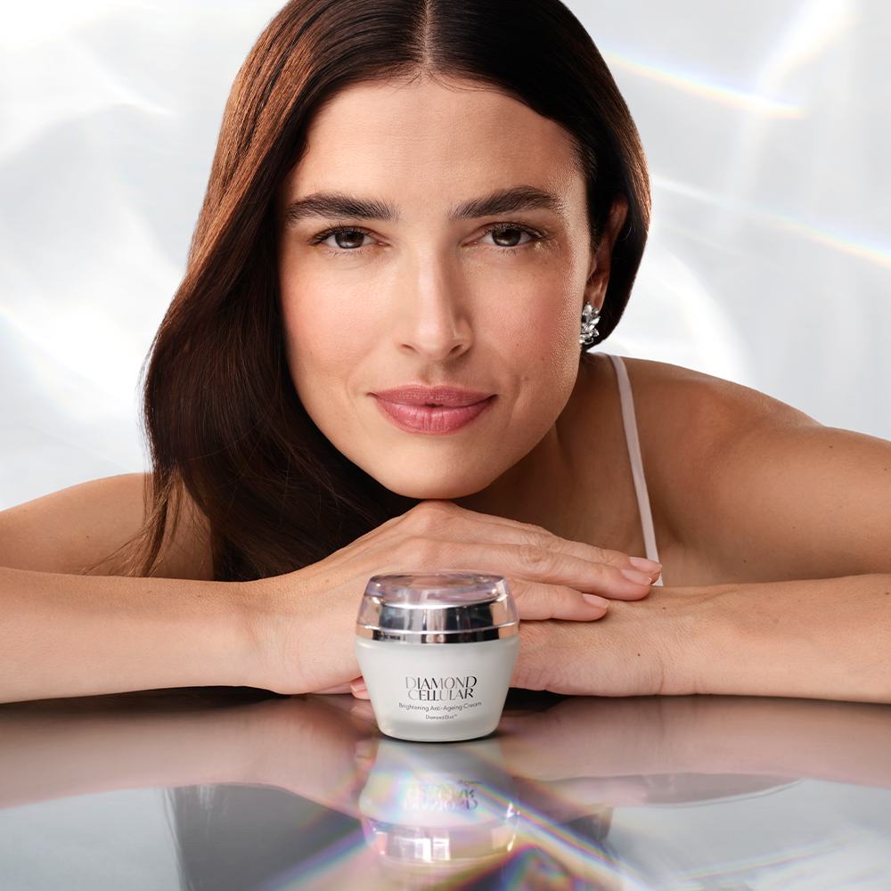 Crema Facial Iluminadora Antiedad Diamond Cellular
